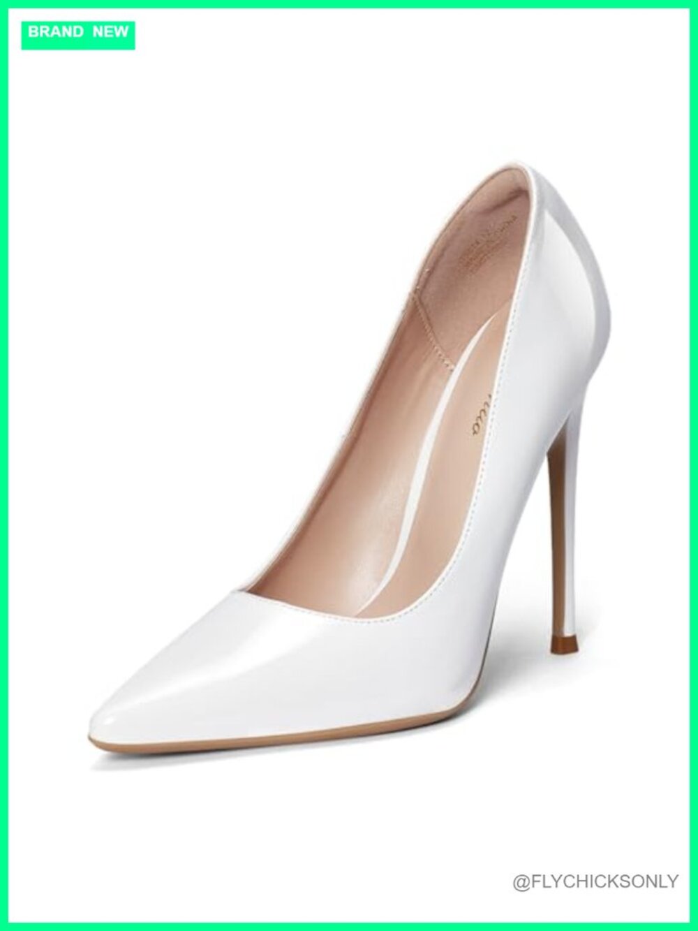 Pointy Toe Stiletto Heels 4.7 Inch High Heels Pump Party Wedding